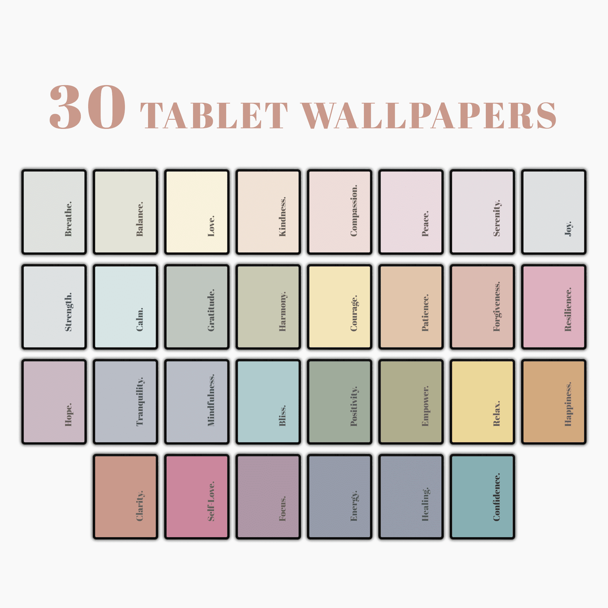 Minimal Self-Care Wallpapers