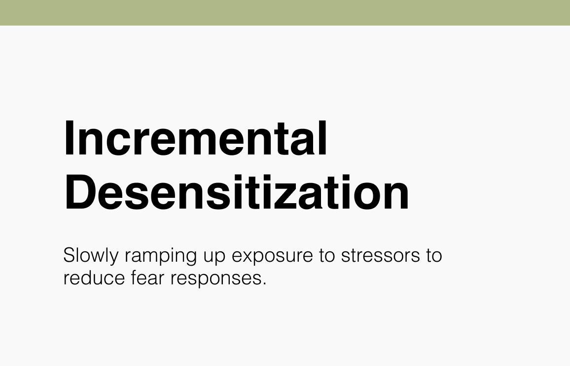 120 Incremental Desensitization