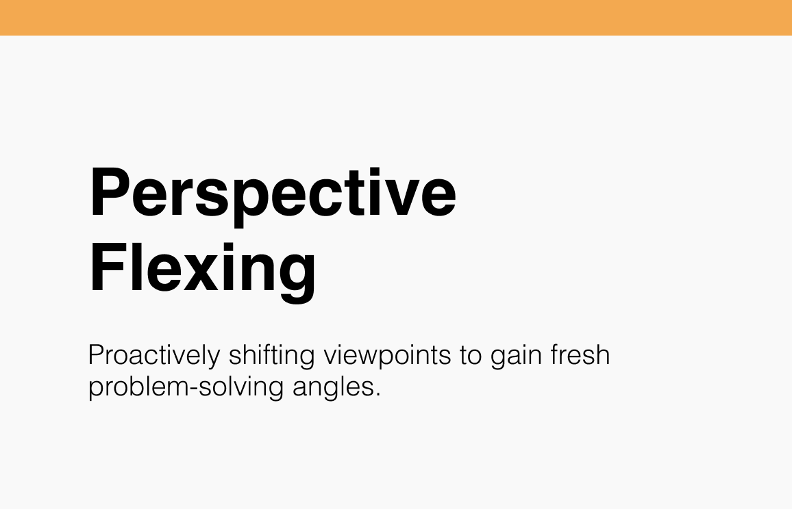 Perspective Flexing