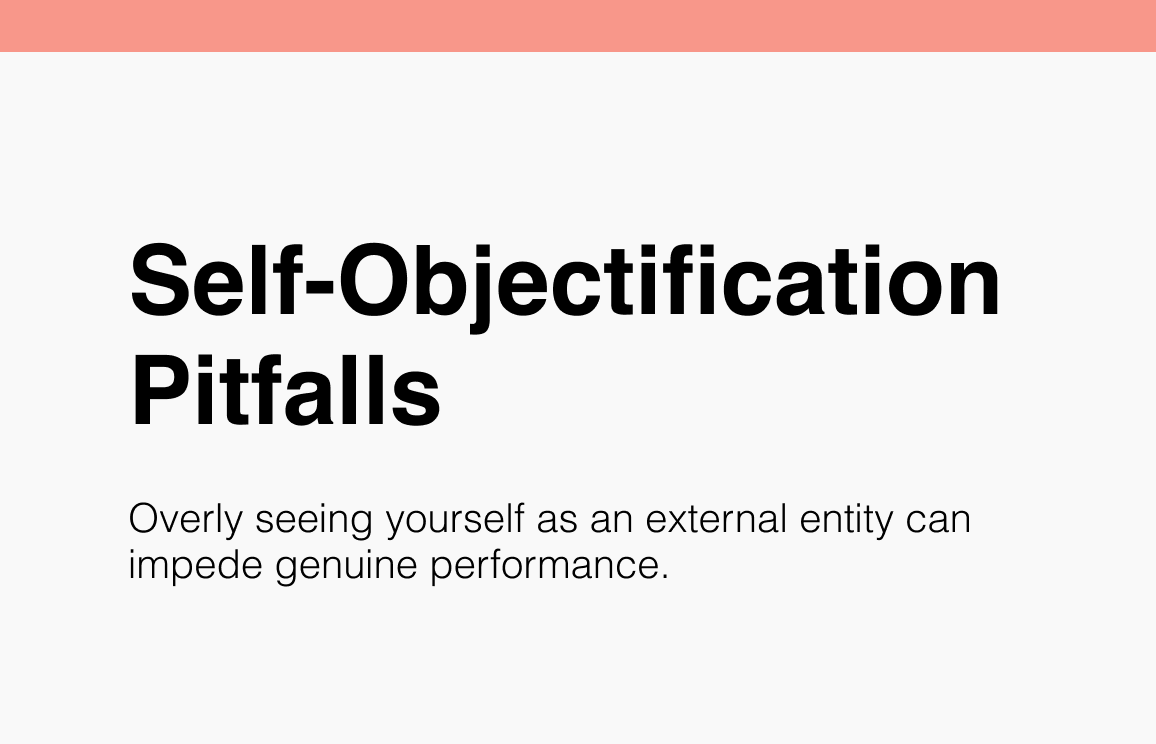 Self-Objectification Pitfalls